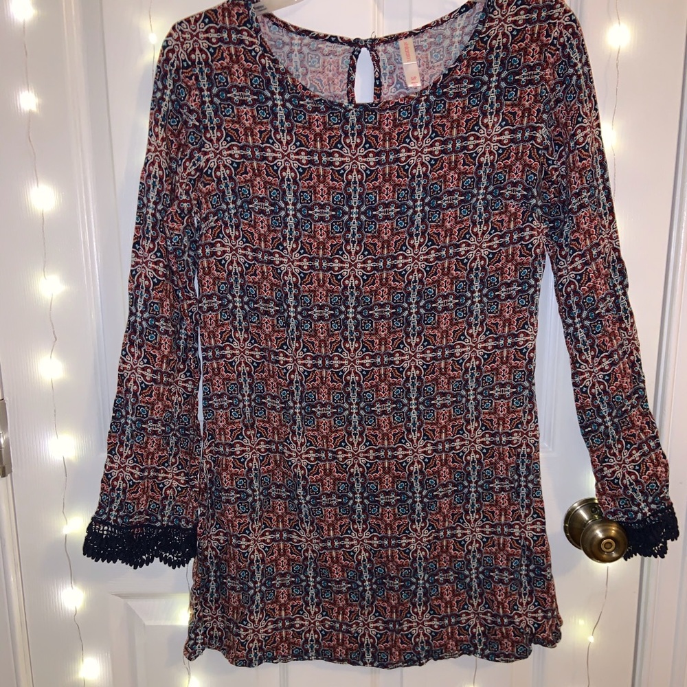 A cute boho dress